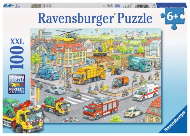 Ravensburger puzzle vozila u gradu 100 dijelova