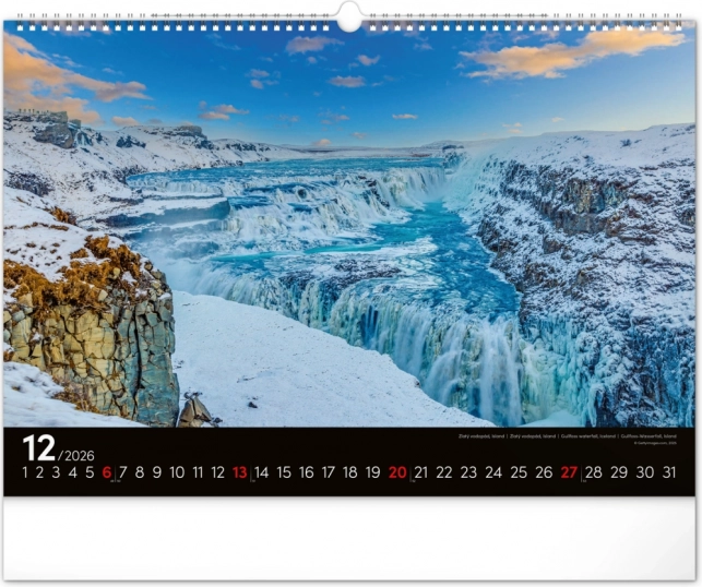 Zidni kalendar Krajine 2026