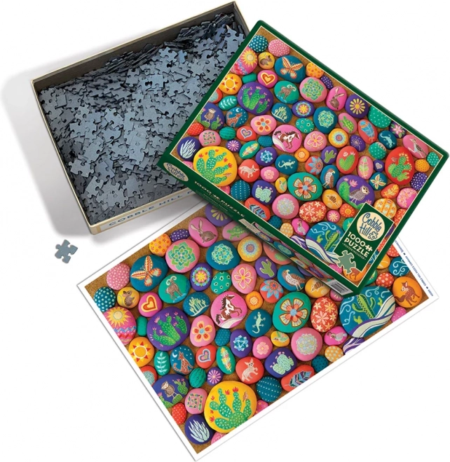 Puzzle Oslikano kamenje Jugozapada COBBLE HILL 1000 dijelova