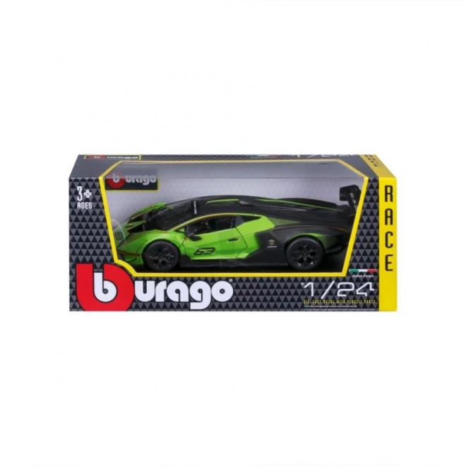 Bburago 1:24 Utrka Lamborghini Essenza SCV12 – Zeleno