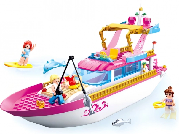 Sluban Girls Dream luksuzna jahta građevni set