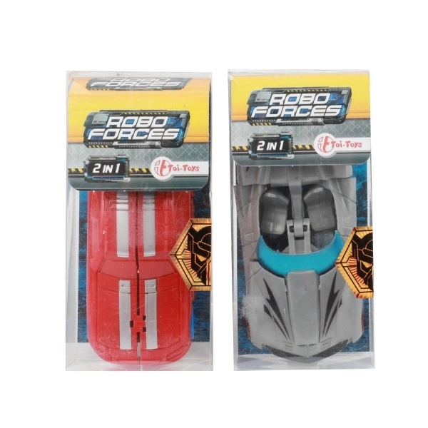 Transformer auto/robot plast 10 cm mix boja u plastičnoj kutiji 5x10,5cm