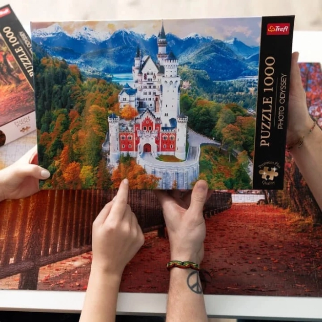 TREFL Puzzle Premium Plus Photo Odyssey: Dvorac Neuschwanstein 1000 dijelova
