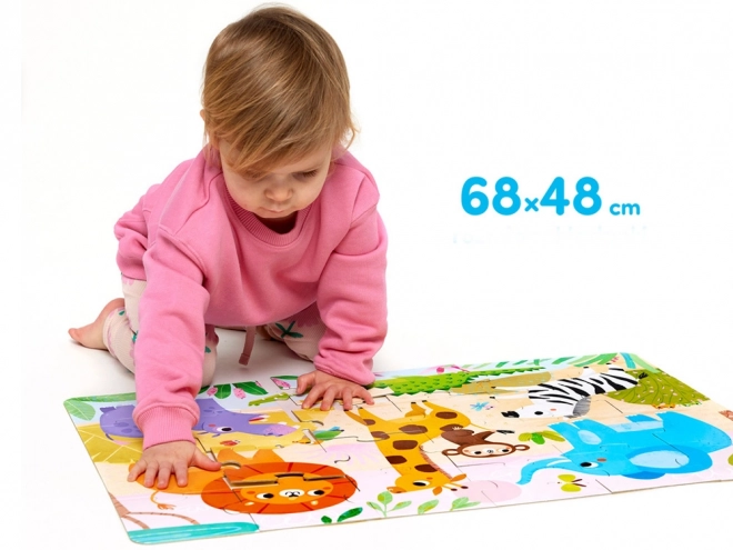 CzuCzu divlje puzzle Savana