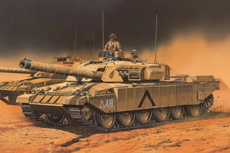 Plastični model tenka British Army Challenger Mk.3 1/72