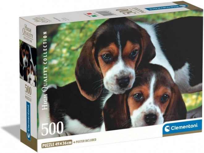 Puzzle 500 dijelova Compact Blisko zajedno