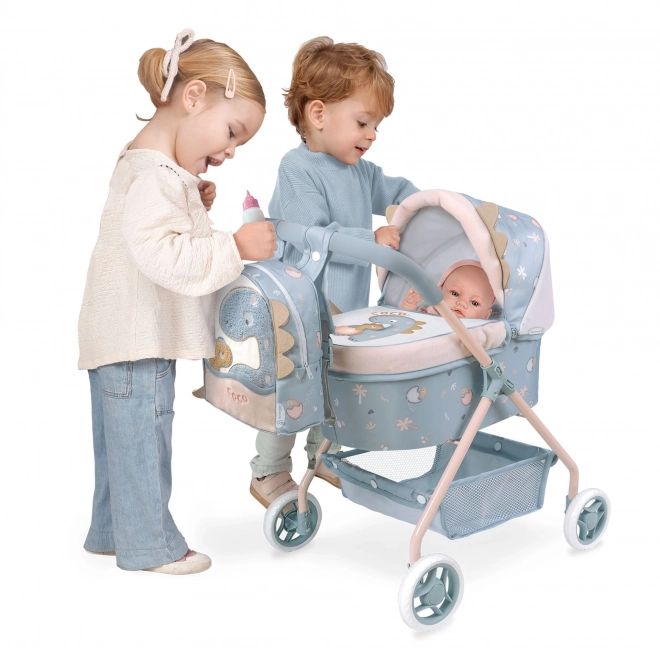 DeCuevas 86080 Moja prva kolica za lutke s ruksakom COCO 2024 - 56 cm