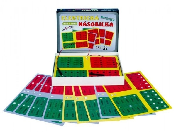 Elektronička množenja društvena igra na baterije