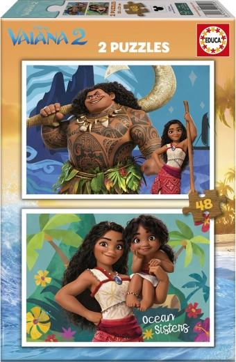 EDUCA puzzle Vaiana 2, 2x48 dijelova