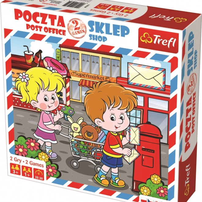 Trefl Igre 2u1 Pošta i Trgovina