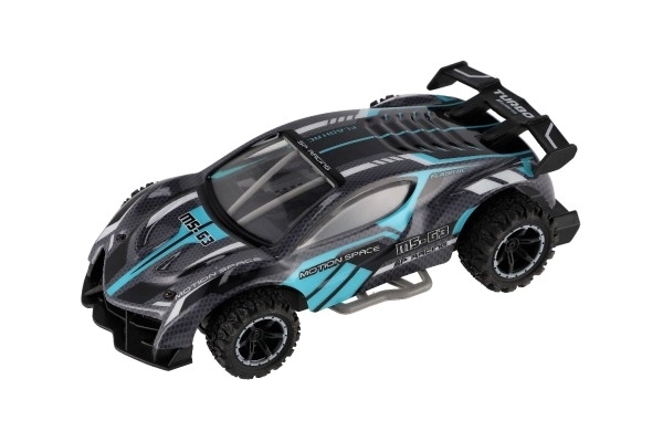 RC sportski auto 2,4GHz sivo-tirkizno 20cm – Sivo-tirkizni