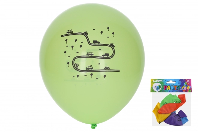 Balon na napuhavanje promet 30 cm - set od 5 komada