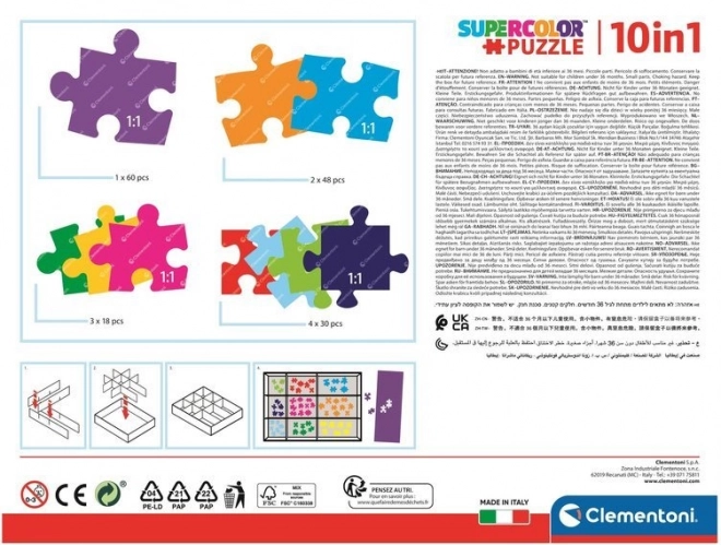 Puzzle Peppa Pig 10 u 1 od Clementoni
