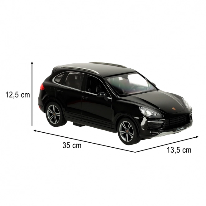 Rastar 42900 Porsche Cayenne Turbo 1:14 auto na daljinsko upravljanje crne boje