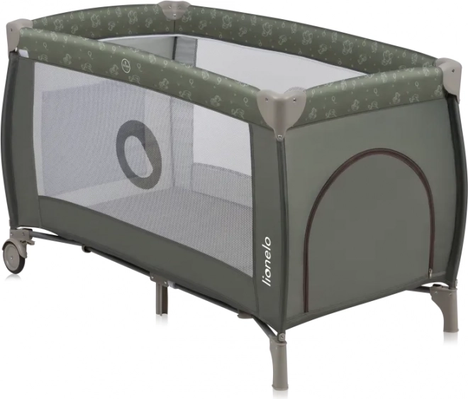 Putni krevetić Lionelo Sven Plus Beige Olive