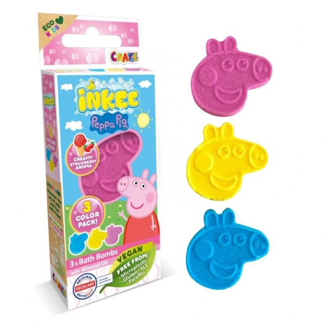 INKEE - Mini paket šumeća bomba - Peppa Pig