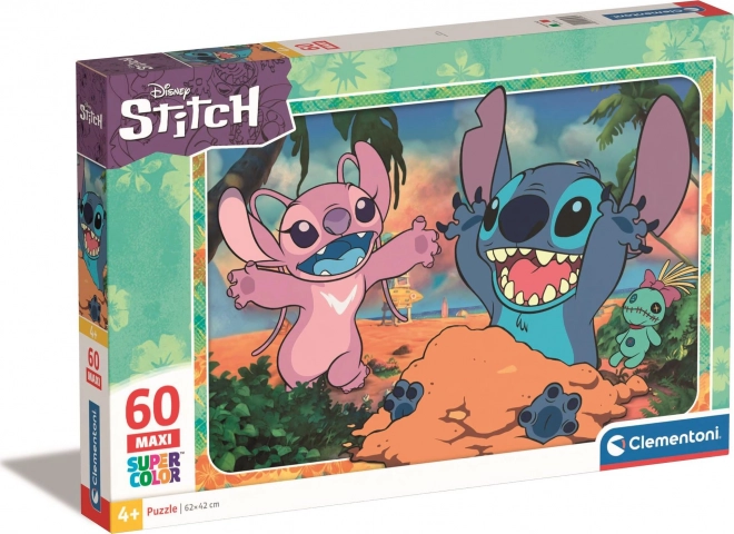CLEMENTONI Puzzle Stitch MAXI 60 dijelova