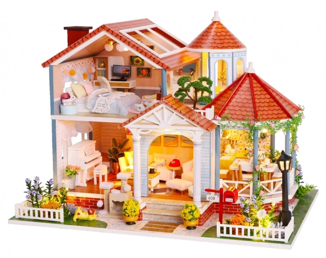 Dvadeset miniatura kućica Kuća šarene glazure