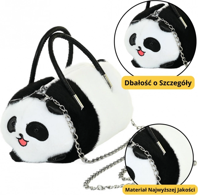 Plišasta torba Panda s lancem