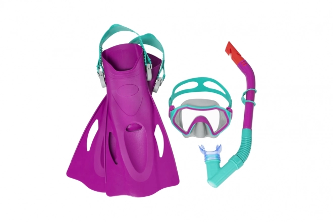 Bestway Hydro Swim Firefish dječji set za ronjenje s maskom, disalicom i perajama, plava (7+) – Ružičasta