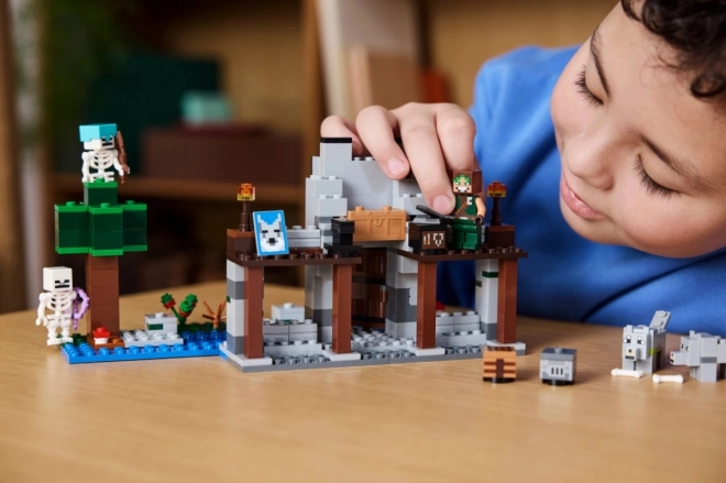 LEGO Minecraft 21261 Vučja tvrđava