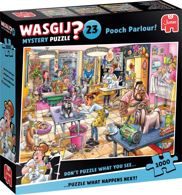 Puzzle Wasgij Misterija 23: Psi salon 1000 komada