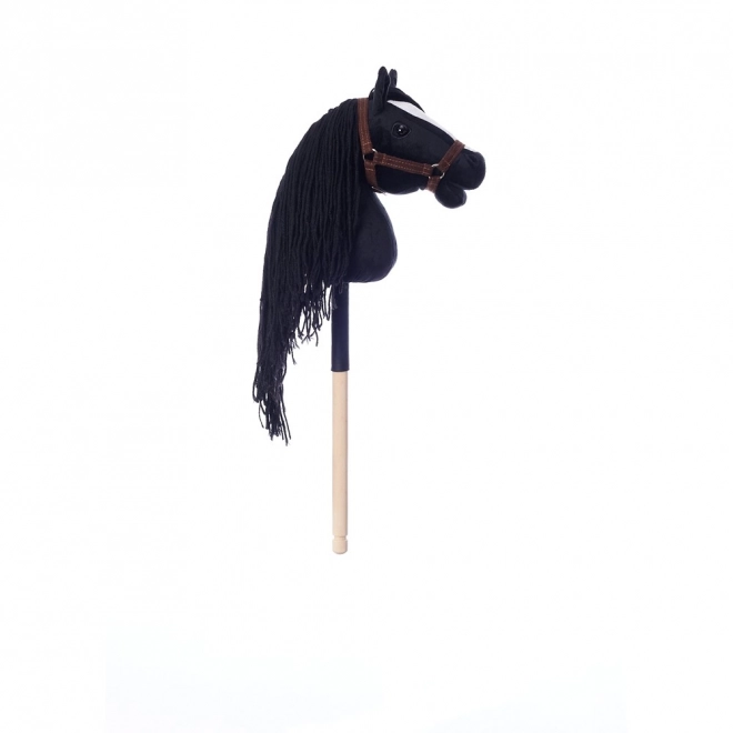 HOPPIHORSE konj na štapu hobi konj veličina A4 crni