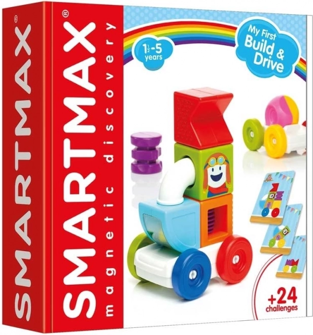 SmartMax - Moja prva magnetska građevina s autom 2u1
