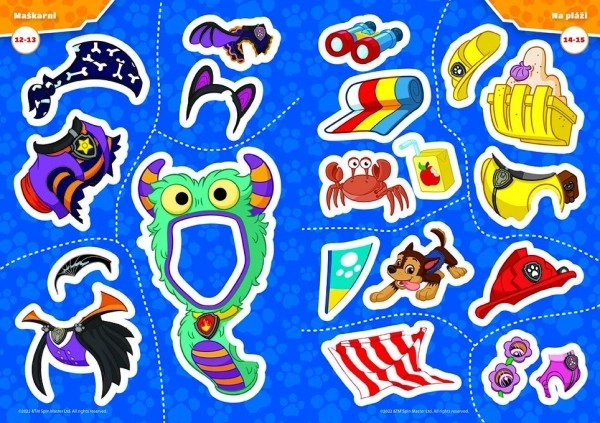 Moje prvo oblačenje Psići u ophodnji/Paw Patrol 17x24cm