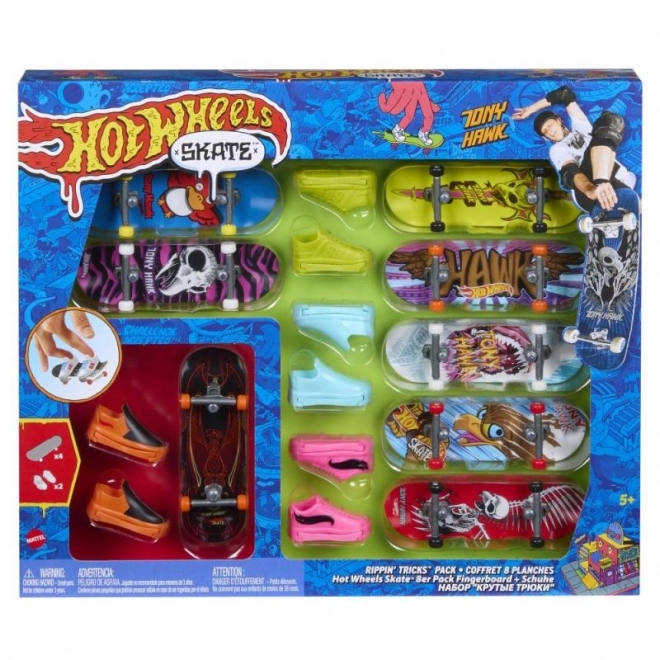 Hot Wheels Fingerboard i Cipele 8 kom