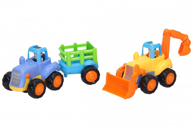 Traktor i Bager s inercijom 16 cm