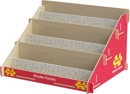Veliki drveni stalak za puzzle BIGJIGS TOYS