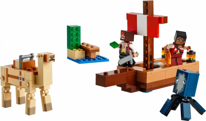 LEGO Minecraft 21259 Plovidba na gusarskom brodu
