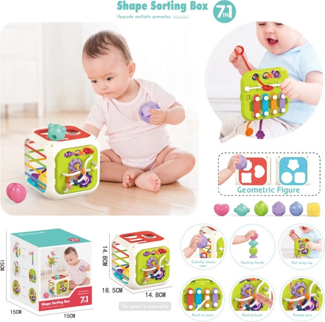 Chipolino motorička kocka 6u1