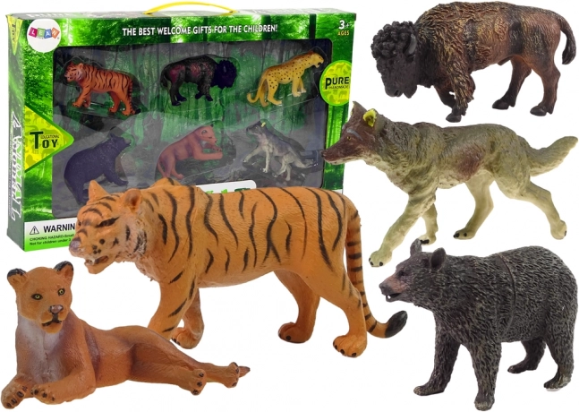 Set figurica afričkih i šumskih životinja