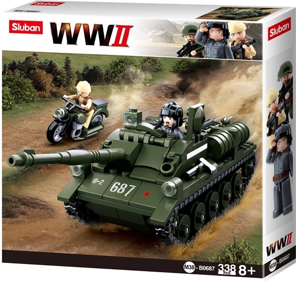 Sluban WWII Sovjetsko samohodno oruđe SU-85 Lovac tenkova