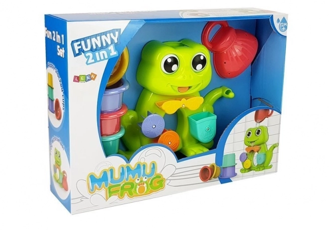 Žabji set vodopad za kupanje s kantama