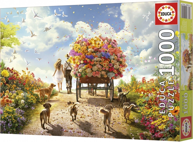 Educa puzzle Dostava cvijeća 1000 dijelova