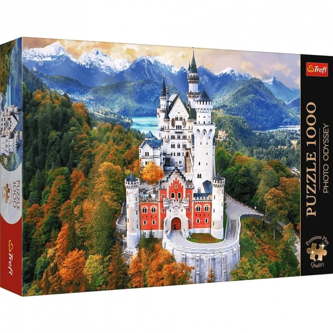 TREFL Puzzle Premium Plus Photo Odyssey: Dvorac Neuschwanstein 1000 dijelova