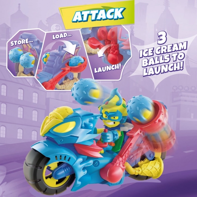 Superthings s turbo motocikl turbo ledeni