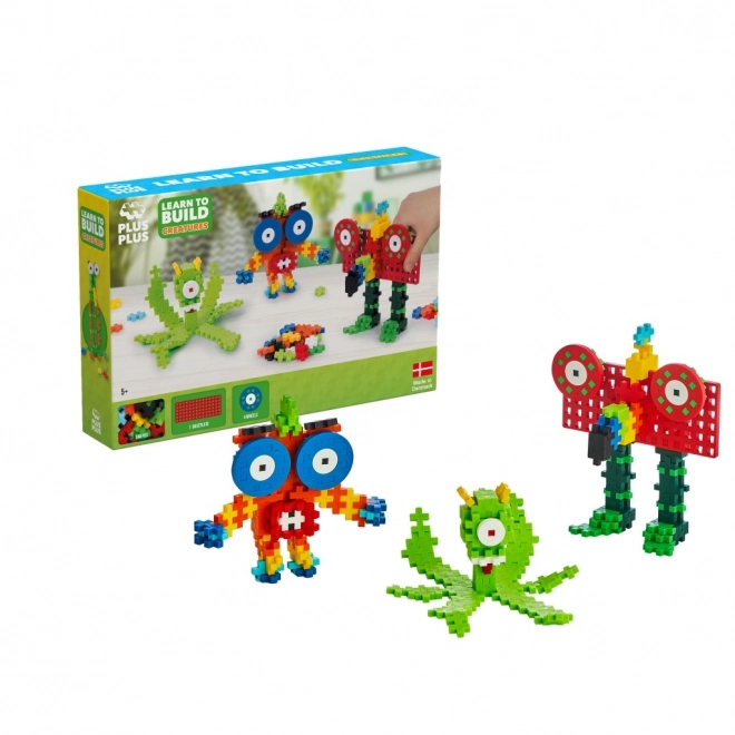 Plus-Plus Kreativni set Nauči se graditi Čudovišta