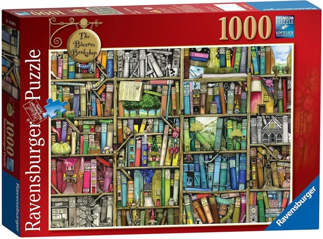 Ravensburger puzzle bizarna knjižnica 1000 dijelova