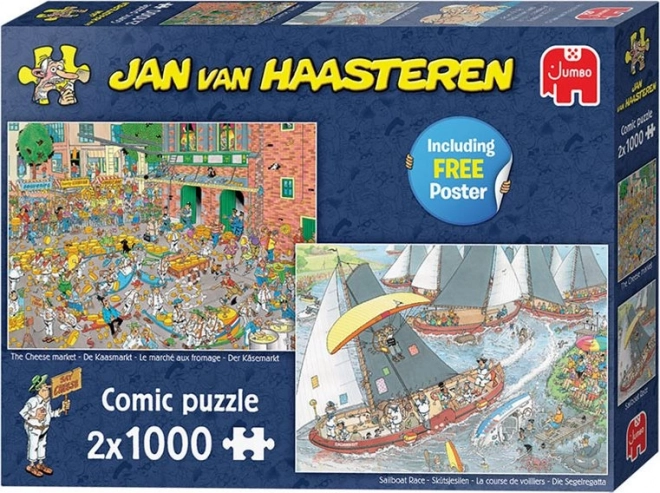 JUMBO Puzzle JvH Nizozemske tradicije 2x1000 dijelova
