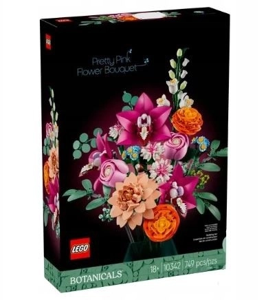 Lego Botanicals prekrasni buket ružičastog cvijeća