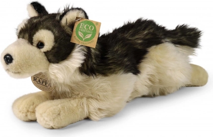 rappa plišani vuk ležeći 32 cm eco‑friendly