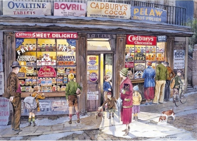 Puzzle Trgovinica na uglu 500 dijelova GIBSONS