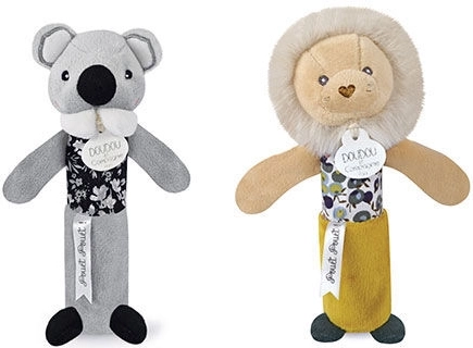 Doudou zvečka s pištalicom koala 17 cm