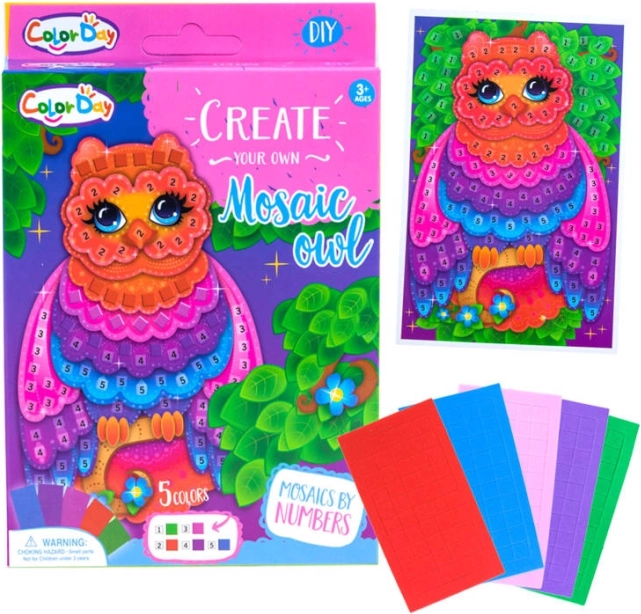 Kreativna pjenasta mozaička – samoljepljivi likovni set – Mozaik