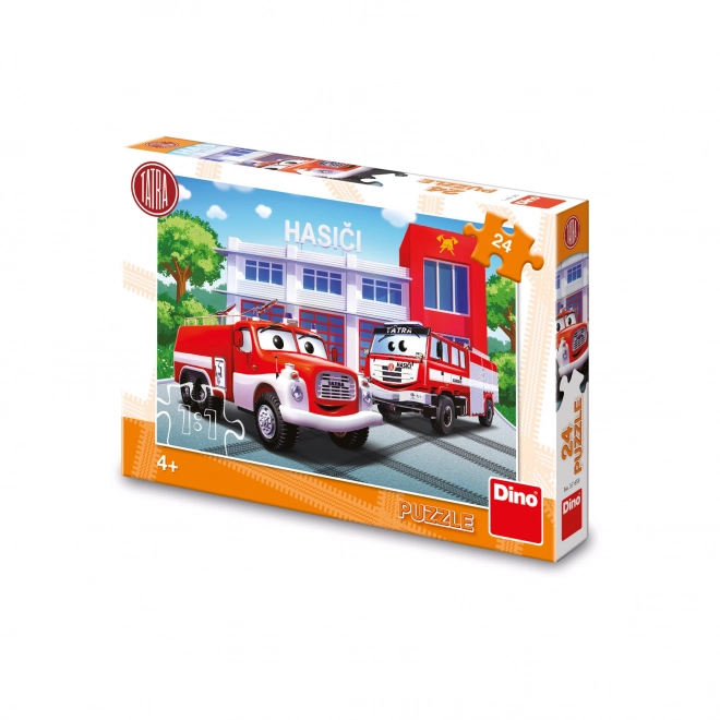 Dino puzzle Vatrogasci 24 dijelova