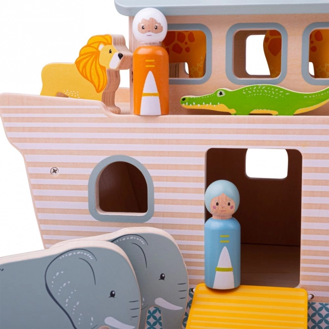 Drvena igračka Noina Arka od Bigjigs Toys